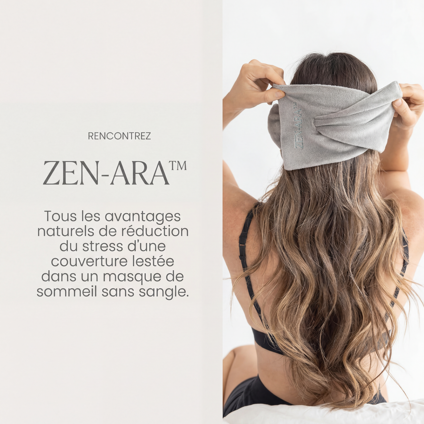 Masque de sommeil lesté Pro