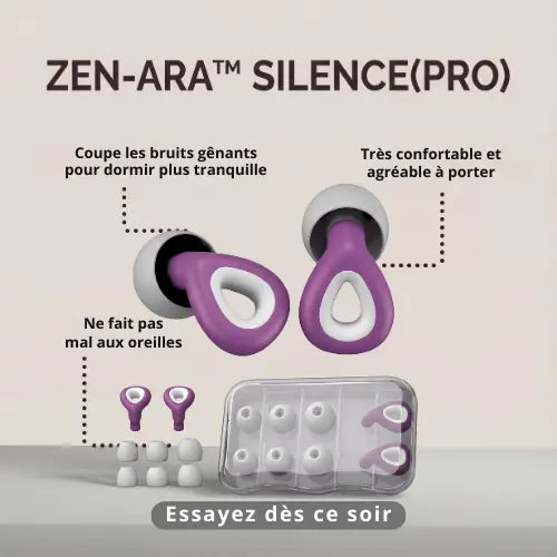 Bouchons anti-bruit Pro ZEN-ARA™
