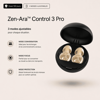 Bouchons anti-bruit Control 3 Pro