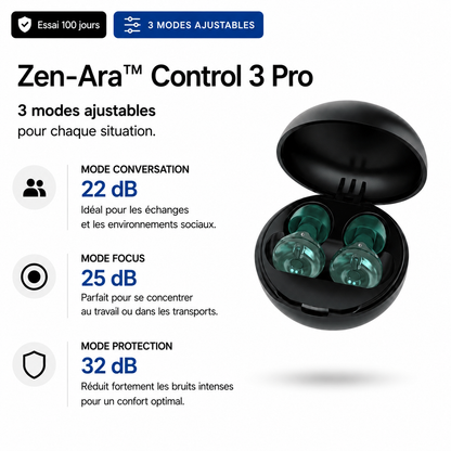 Bouchons anti-bruit Control 3 Pro