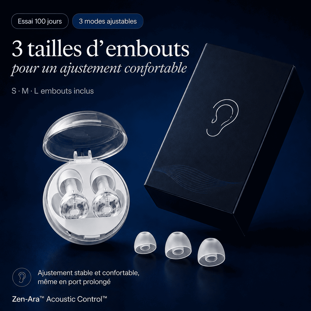 Bouchons anti-bruit Control 3 Pro