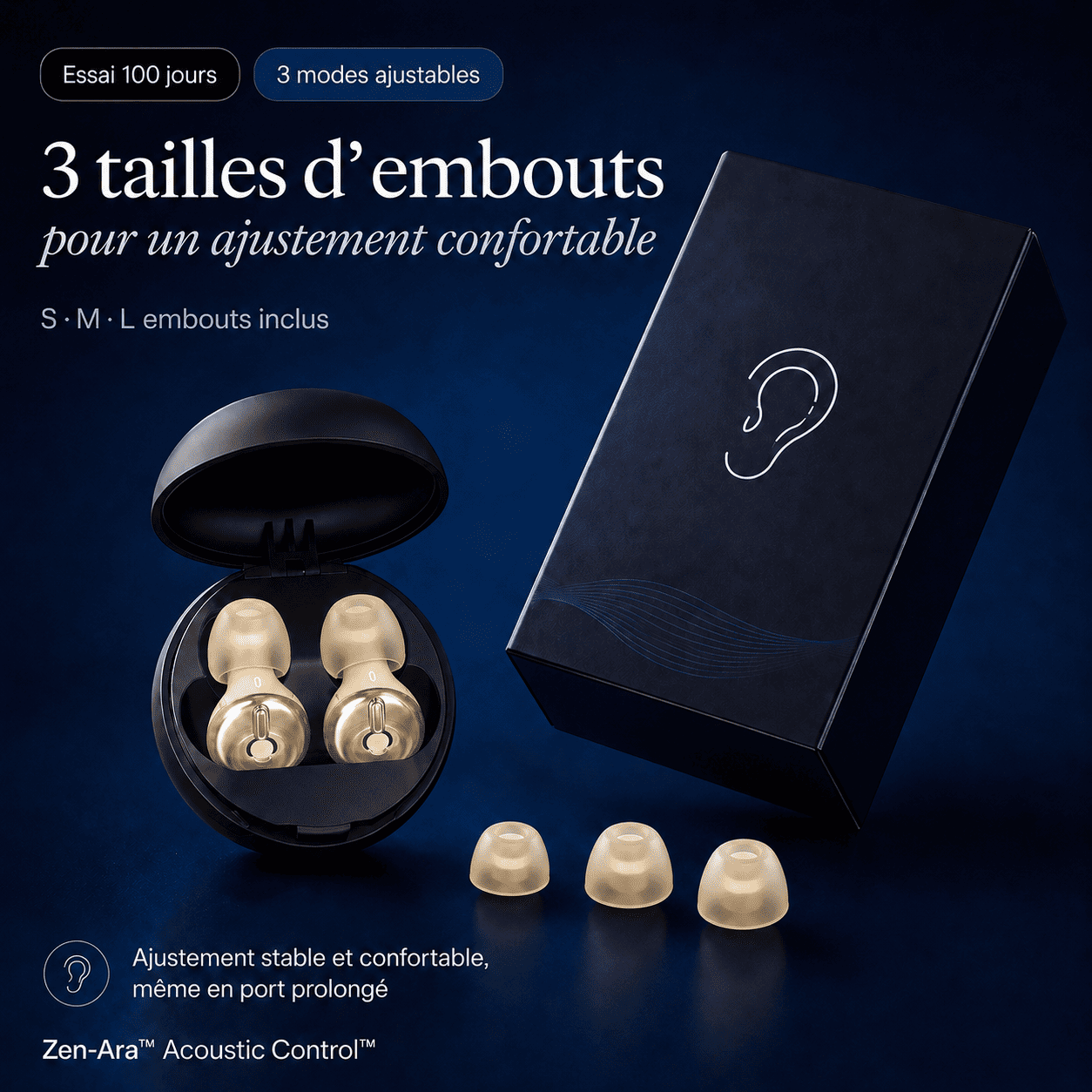 Bouchons anti-bruit Control 3 Pro