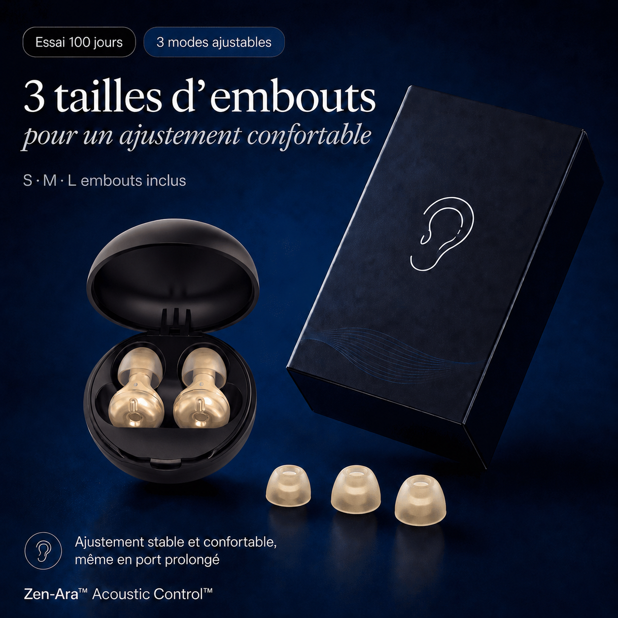 Bouchons anti-bruit Control 3 Pro