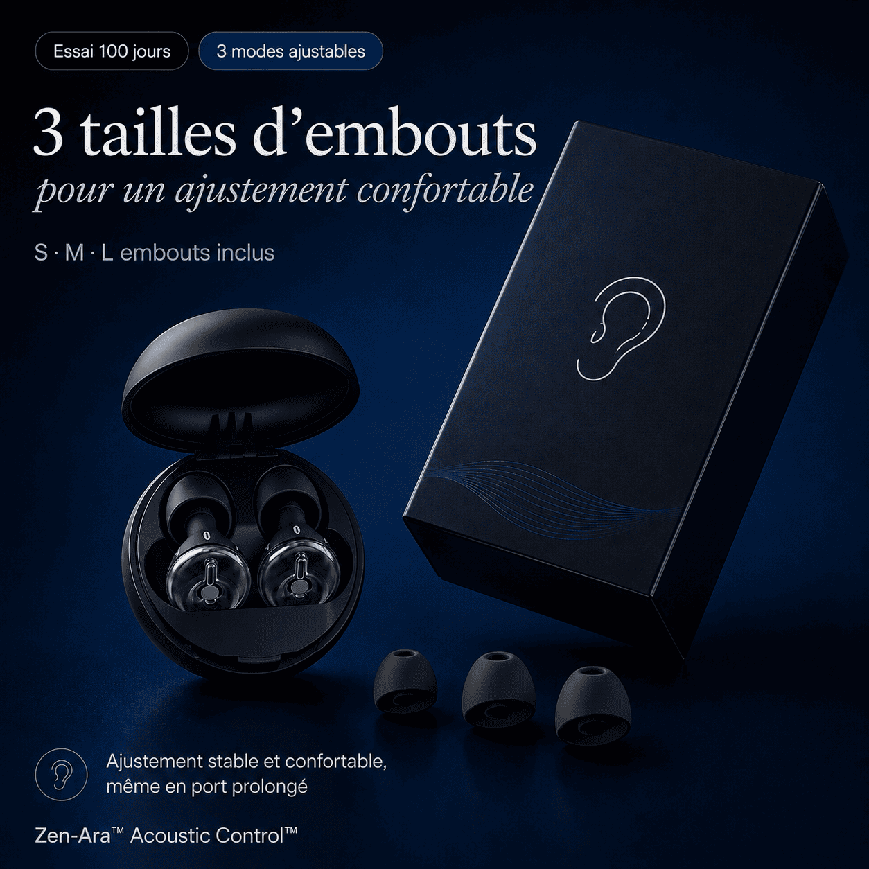 Bouchons anti-bruit Control 3 Pro