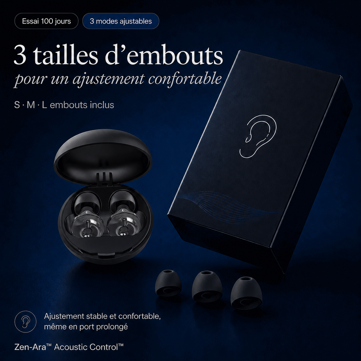 Bouchons anti-bruit Control 3 Pro