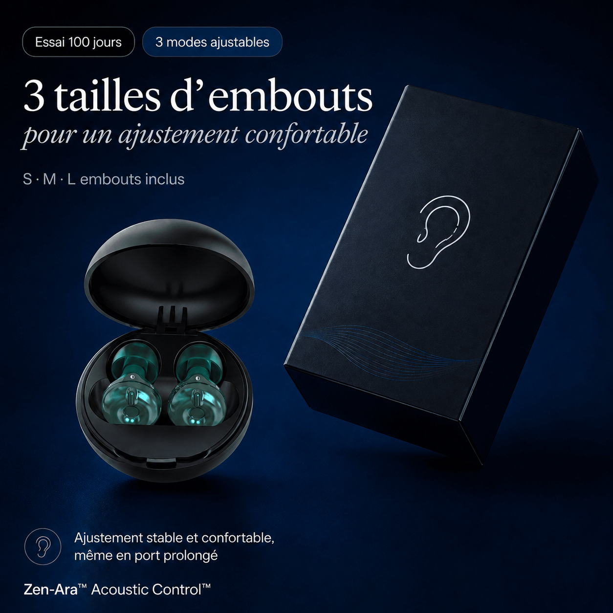 Bouchons anti-bruit Control 3 Pro