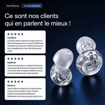 Bouchons anti-bruit Control 3 Pro