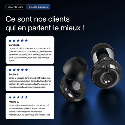 Bouchons anti-bruit Control 3 Pro