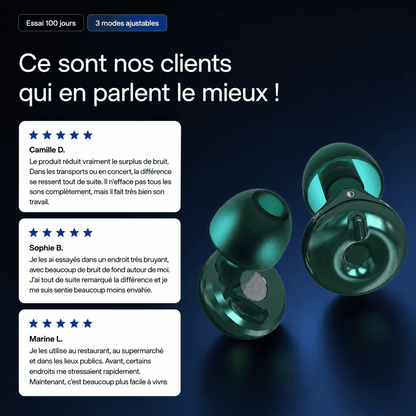 Bouchons anti-bruit Control 3 Pro