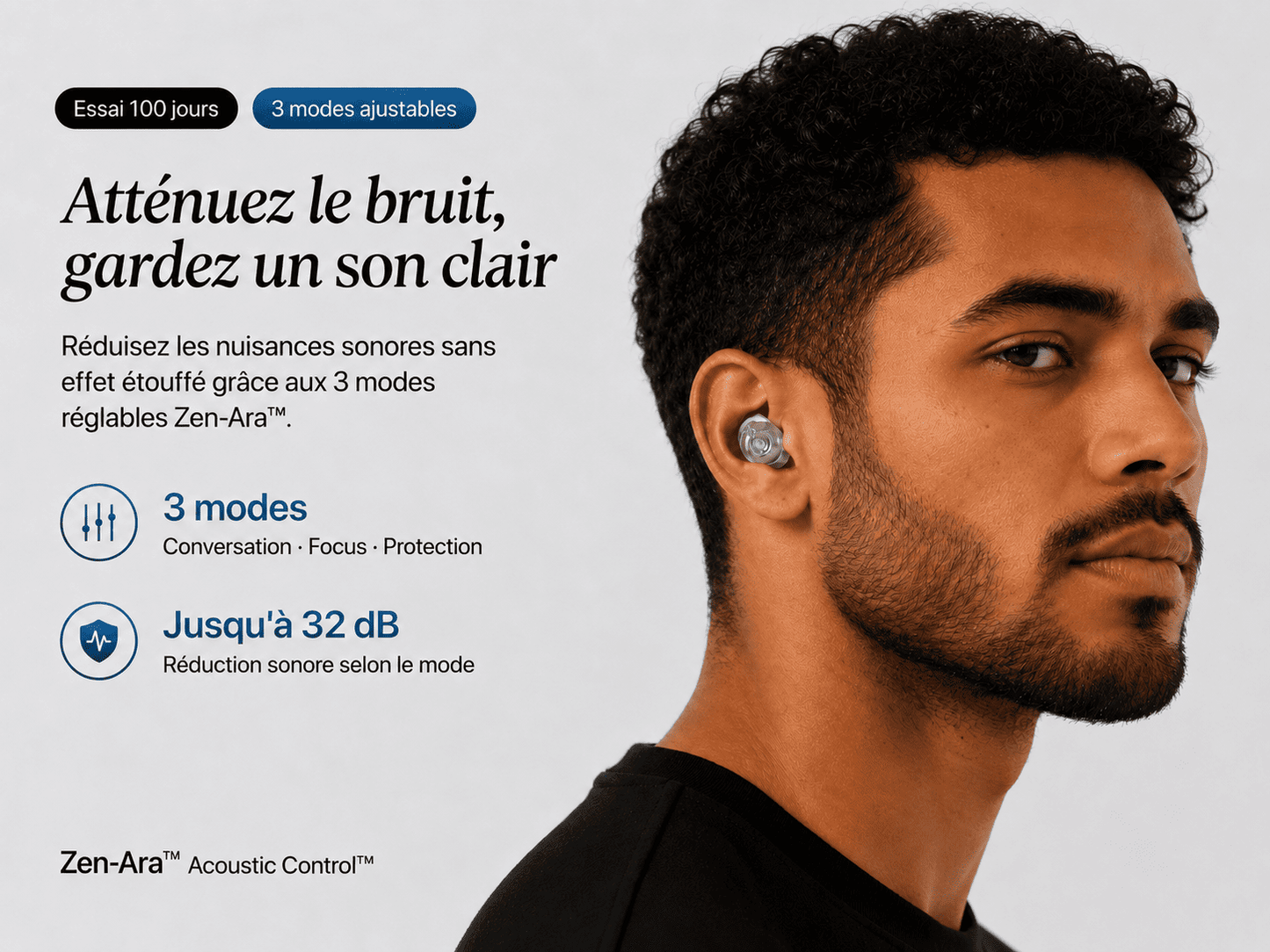 Bouchons anti-bruit Control 3 Pro
