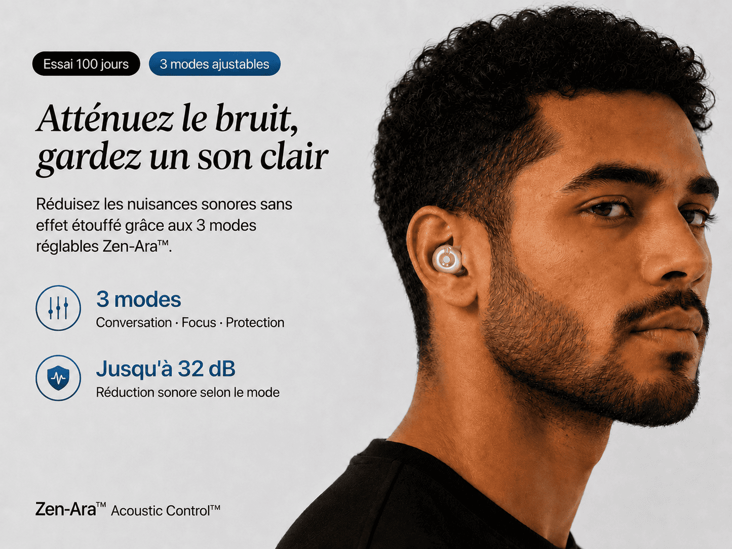 Bouchons anti-bruit Control 3 Pro