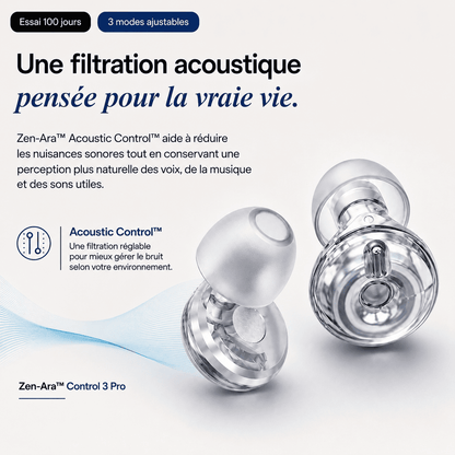 Bouchons anti-bruit Control 3 Pro