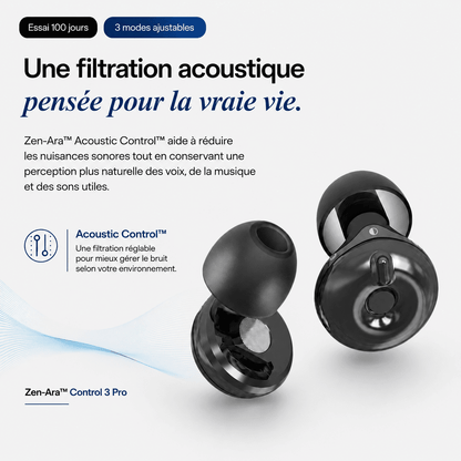 Bouchons anti-bruit Control 3 Pro